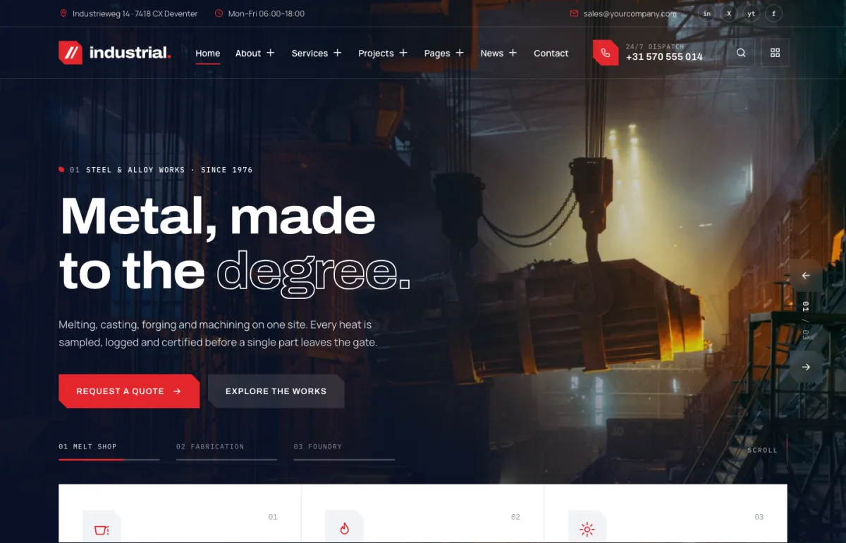 Metallurgy demo