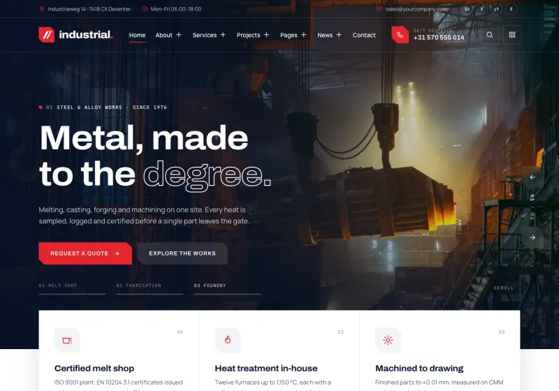 Metallurgy demo